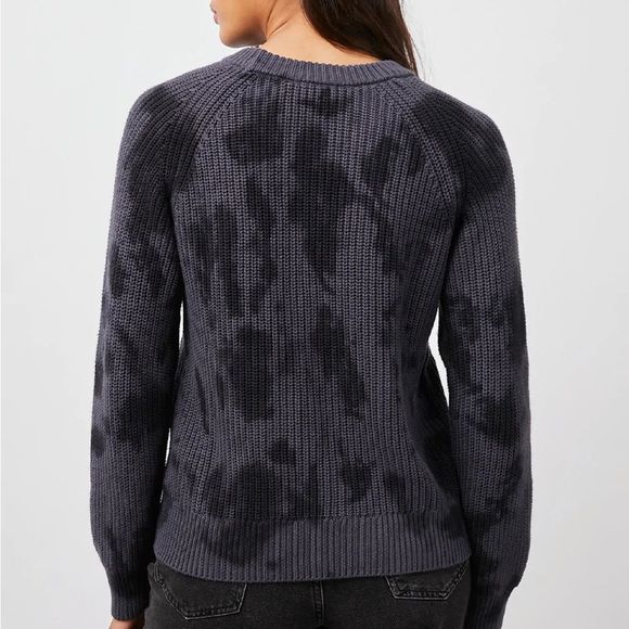 Rails Venus Cashmere Cotton Relaxed Ribbed Crew Neck Sweater - Picture 6 of 11